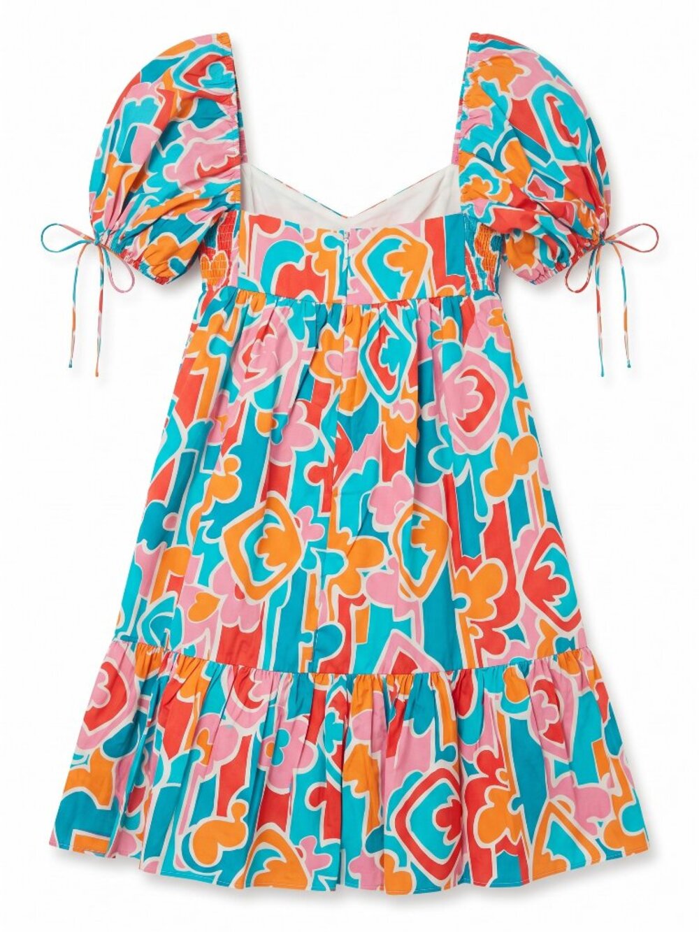 Amanda Uprichard Sicily Mini Dress in Miami Colorway NWT M - Picture 4 of 14